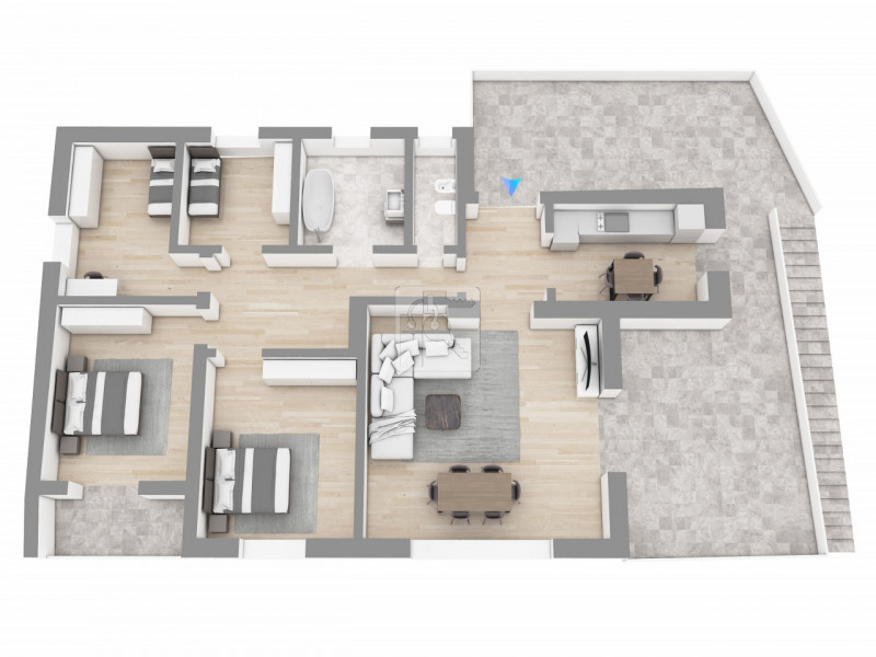 Foto porzione di casa in vendita a Cavedine (Trento)